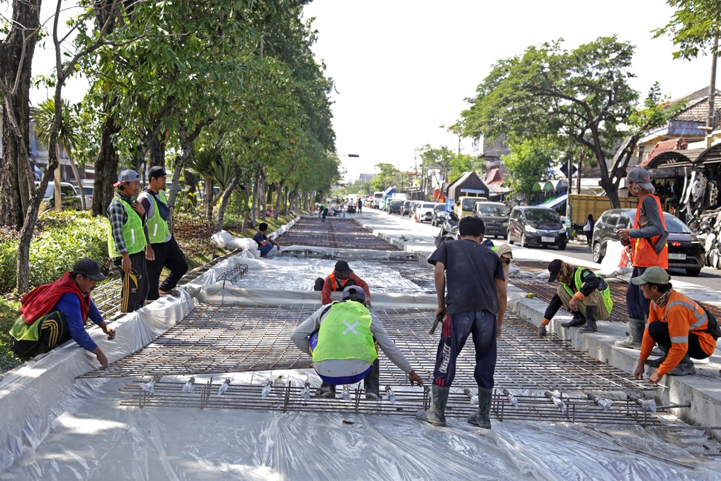 Betonisasi Segmen 7-8 Dupak Rukun Capai 22 persen, Pemkot Surabaya Targetkan Selesai Agustus 2024