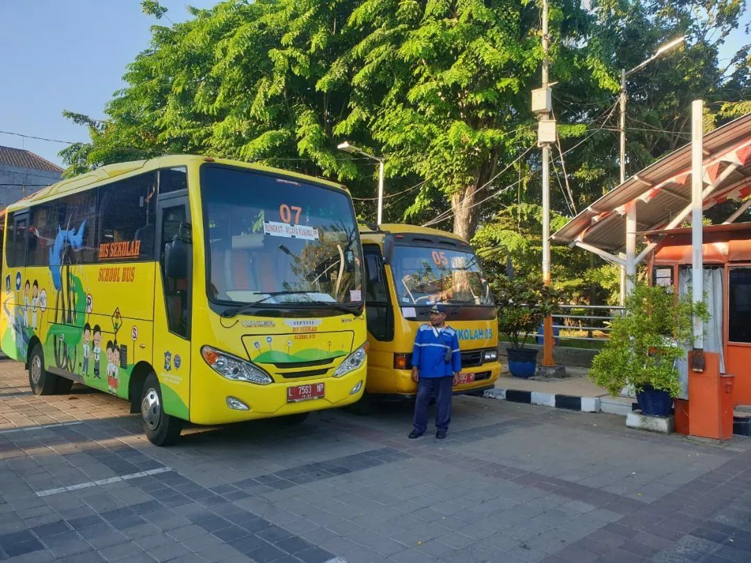 Minimalisir Kecelakaan Siswa, Pemkot Surabaya Optimalkan Layanan Bus Sekolah