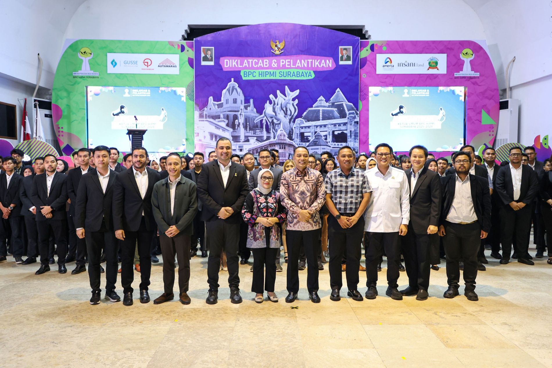 Pengurus Baru HIPMI Surabaya Resmi Dilantik, Wali Kota Eri Ajak Kolaborasi Kembangkan Hi-Tech Mall