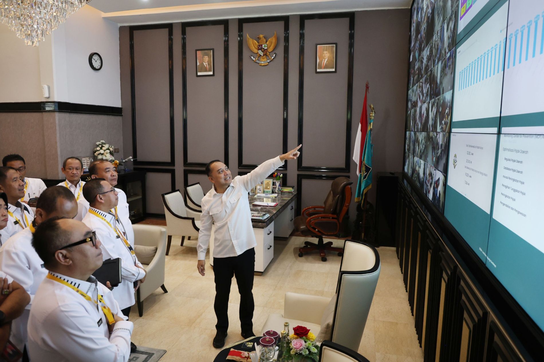 Pemkot Surabaya Terima Kunjungan VKN TK II Angkatan XXIX, Walikota Eri Paparkan Praktik Baik Penindakan Pungli