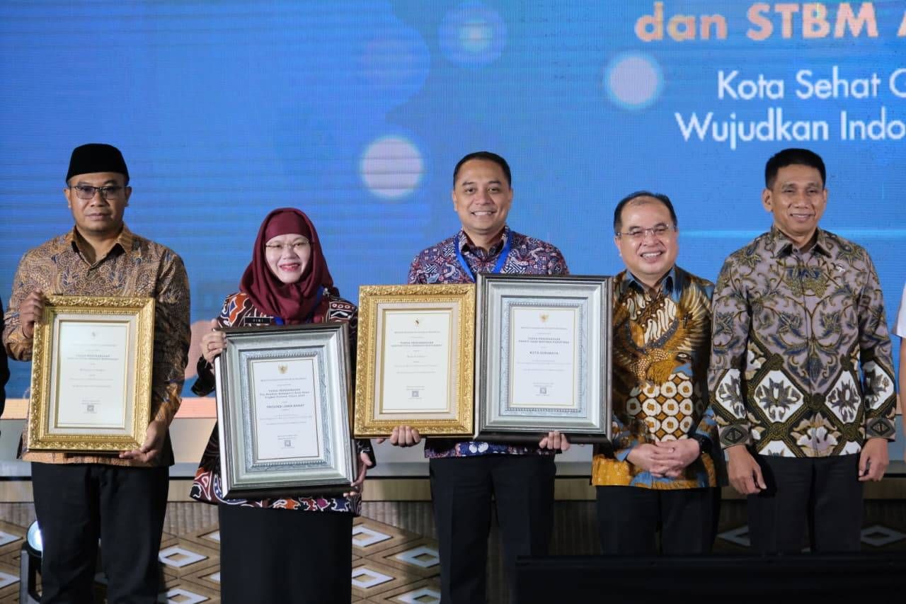 Surabaya Jadi Kota Satu-satunya dengan Predikat Swasti Saba Wistara Paripurna di Indonesia