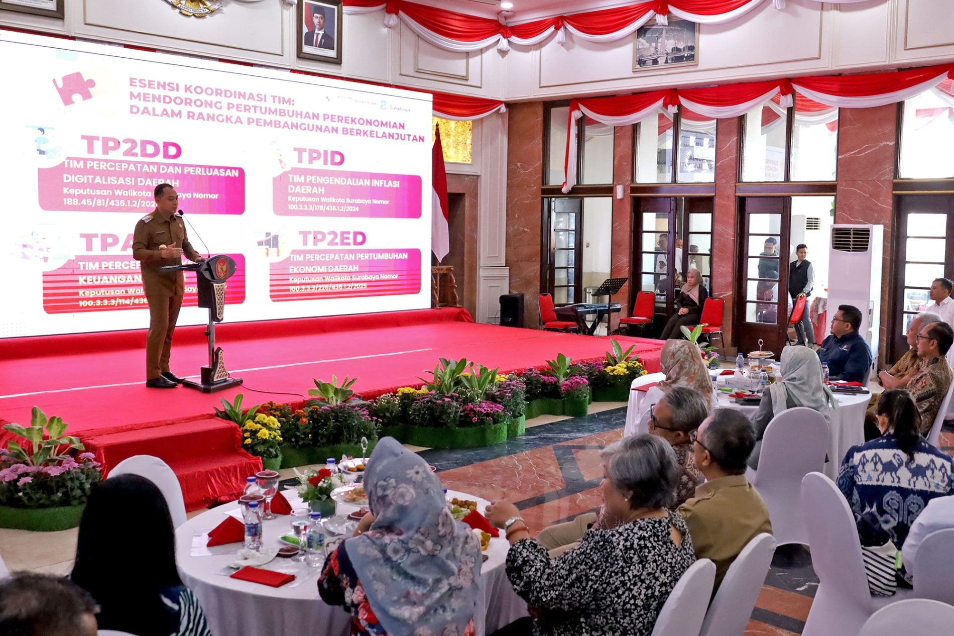Dorong Pertumbuhan Ekonomi, Pemkot Surabaya dan Forkopimda Satukan Strategi Kendalikan Inflasi dan Percepat Digitalisasi