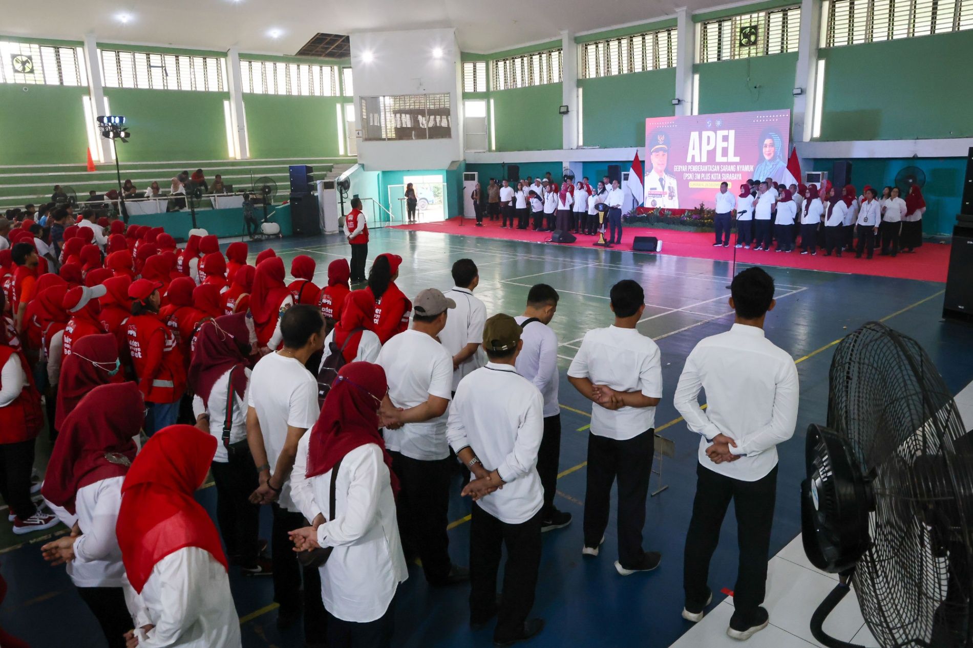 Wali Kota Eri Cahyadi Gelar Apel Gebyar PSN, Ajak Warga Jaga Lingkungan