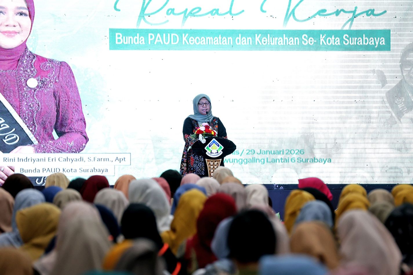 Raker Bunda PAUD, Pemkot Surabaya Susun Program Berdasarkan Data Wilayah