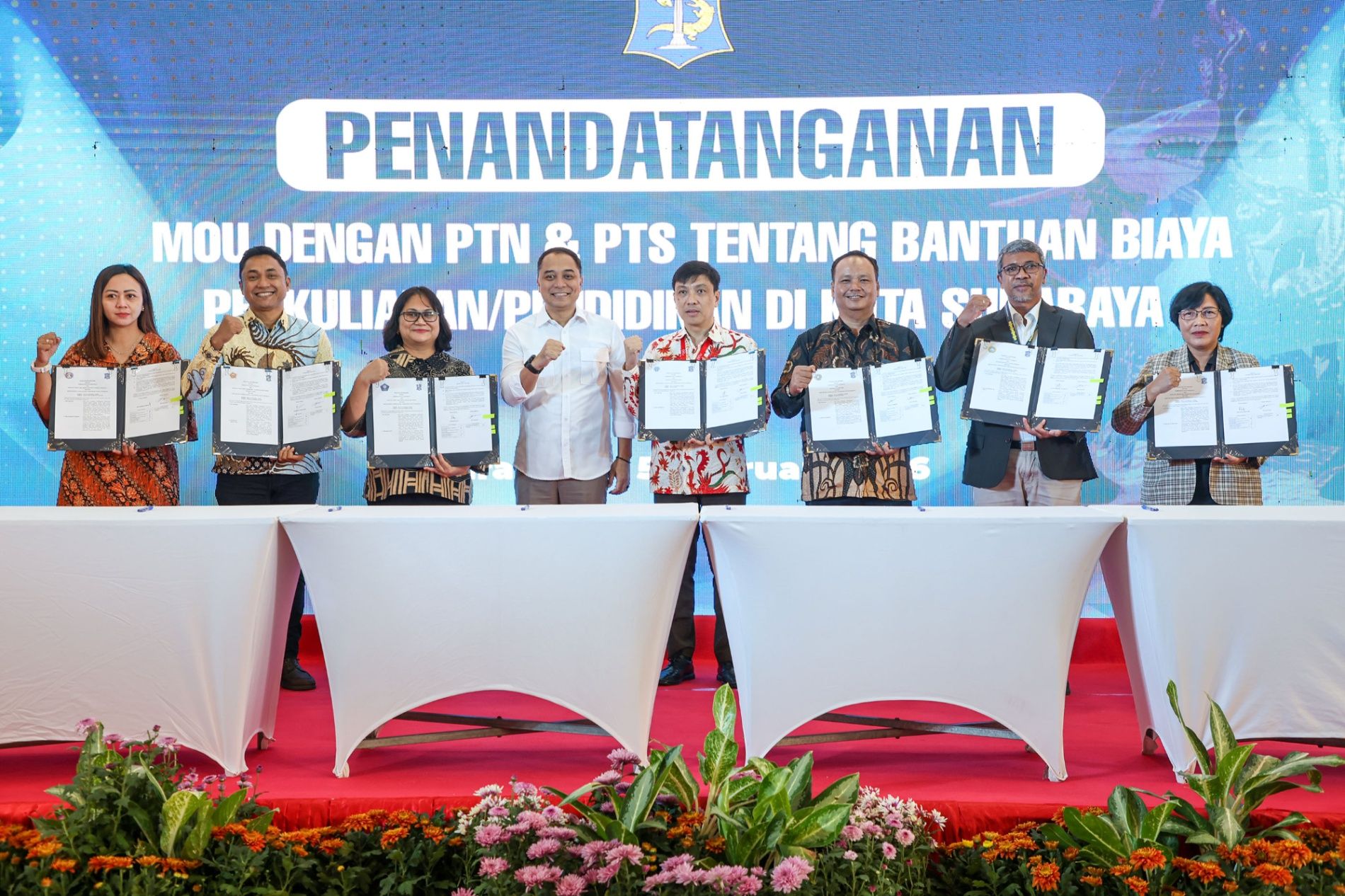 Putus Rantai Kemiskinan, Pemkot Surabaya Gandeng 32 Perguruan Tinggi Berikan Beasiswa