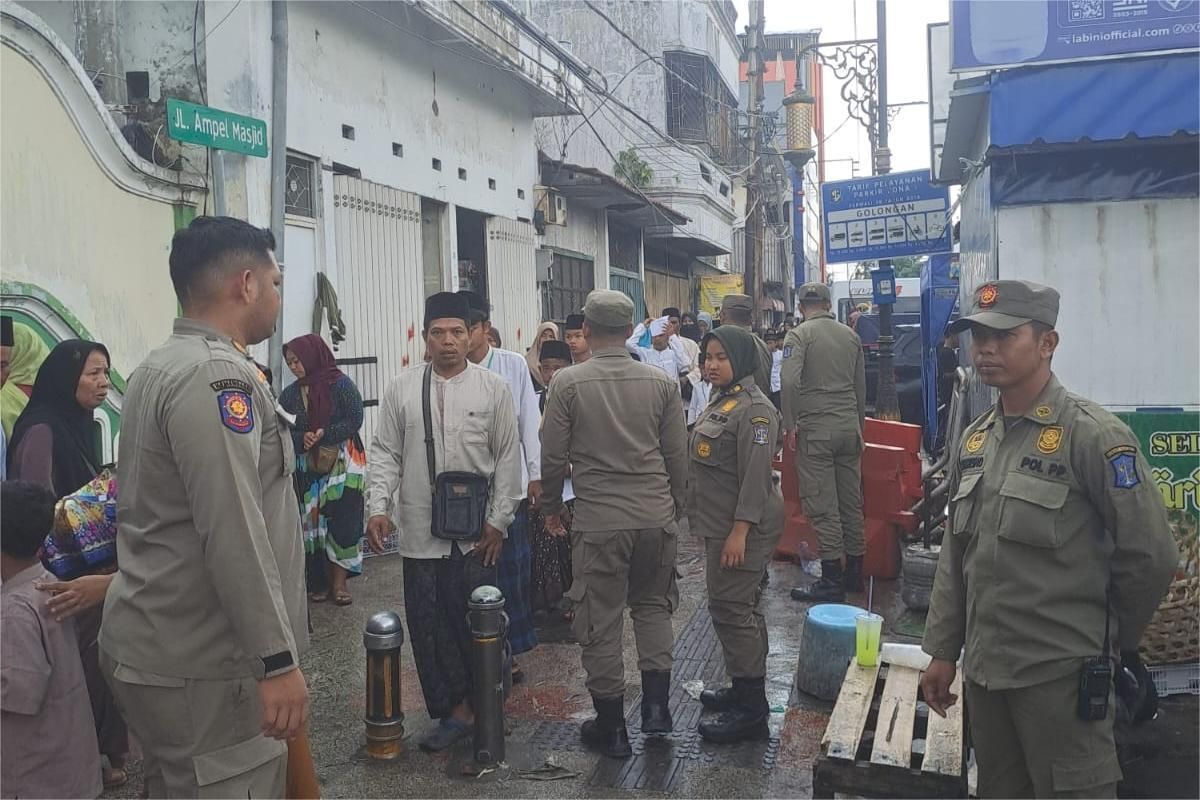 Antisipasi Gepeng Musiman saat Ramadan, Satpol PP Surabaya Pertebal Pengamanan Titik Rawan