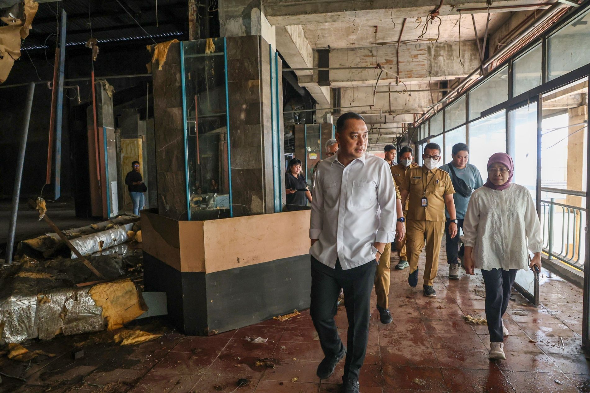 Transformasi Eks Hi-Tech Mal Jadi Pusat Komunitas Anak Muda, Wali Kota Eri Targetkan Basement Rampung Mei 2026