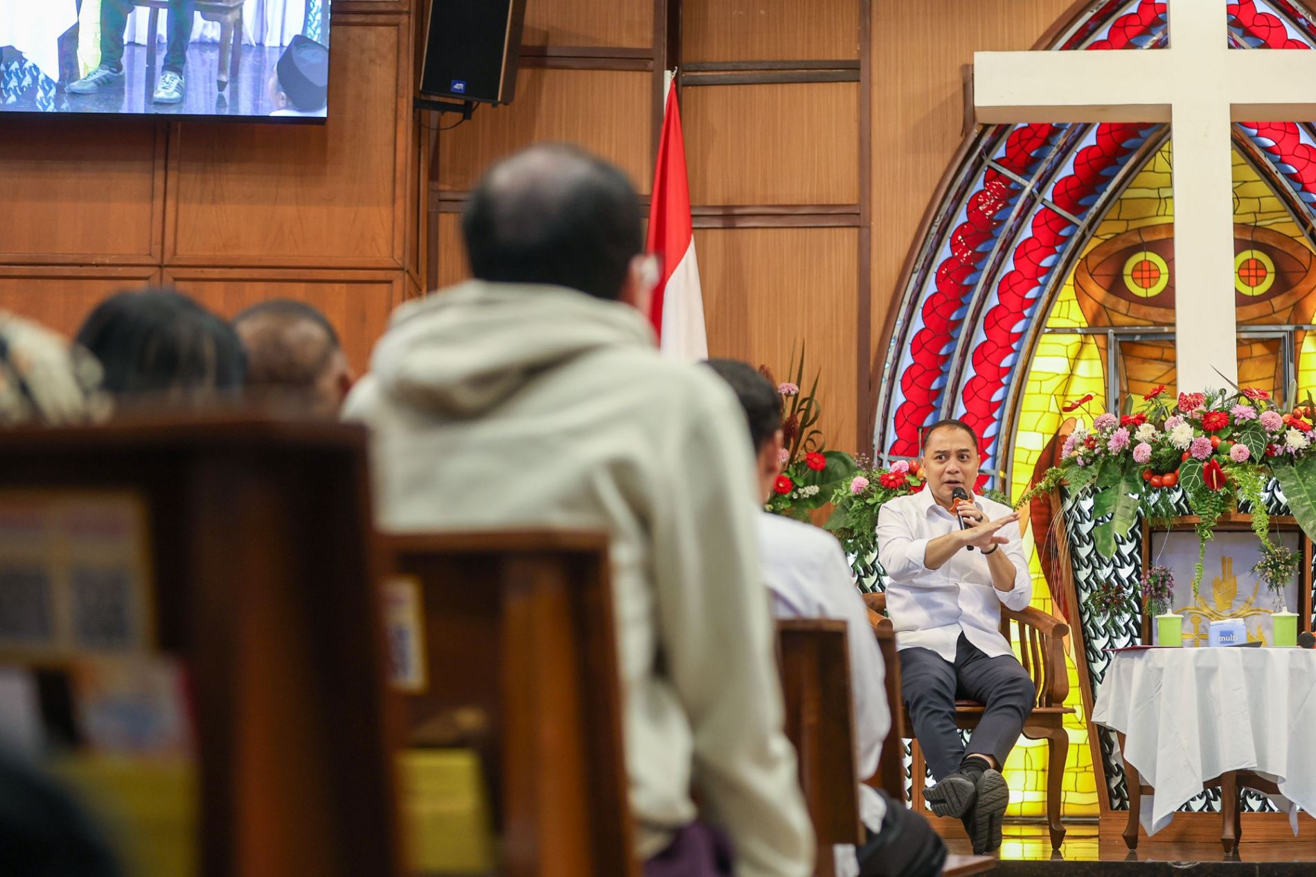 Gaungkan Semangat Toleransi, Wali Kota Eri Ajak Pendeta se-Surabaya Wujudkan "Kampung Pancasila"