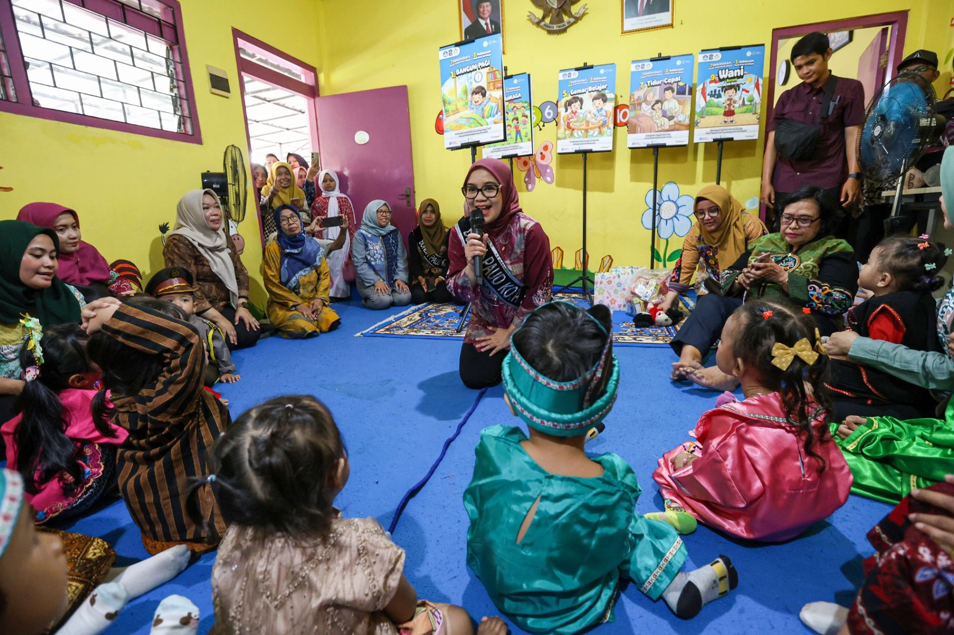 Sambut Hari Kartini, Pemkot Surabaya Dongengkan '7 Kebiasaan Baik + 2' untuk Bentuk Karakter Arek Suroboyo