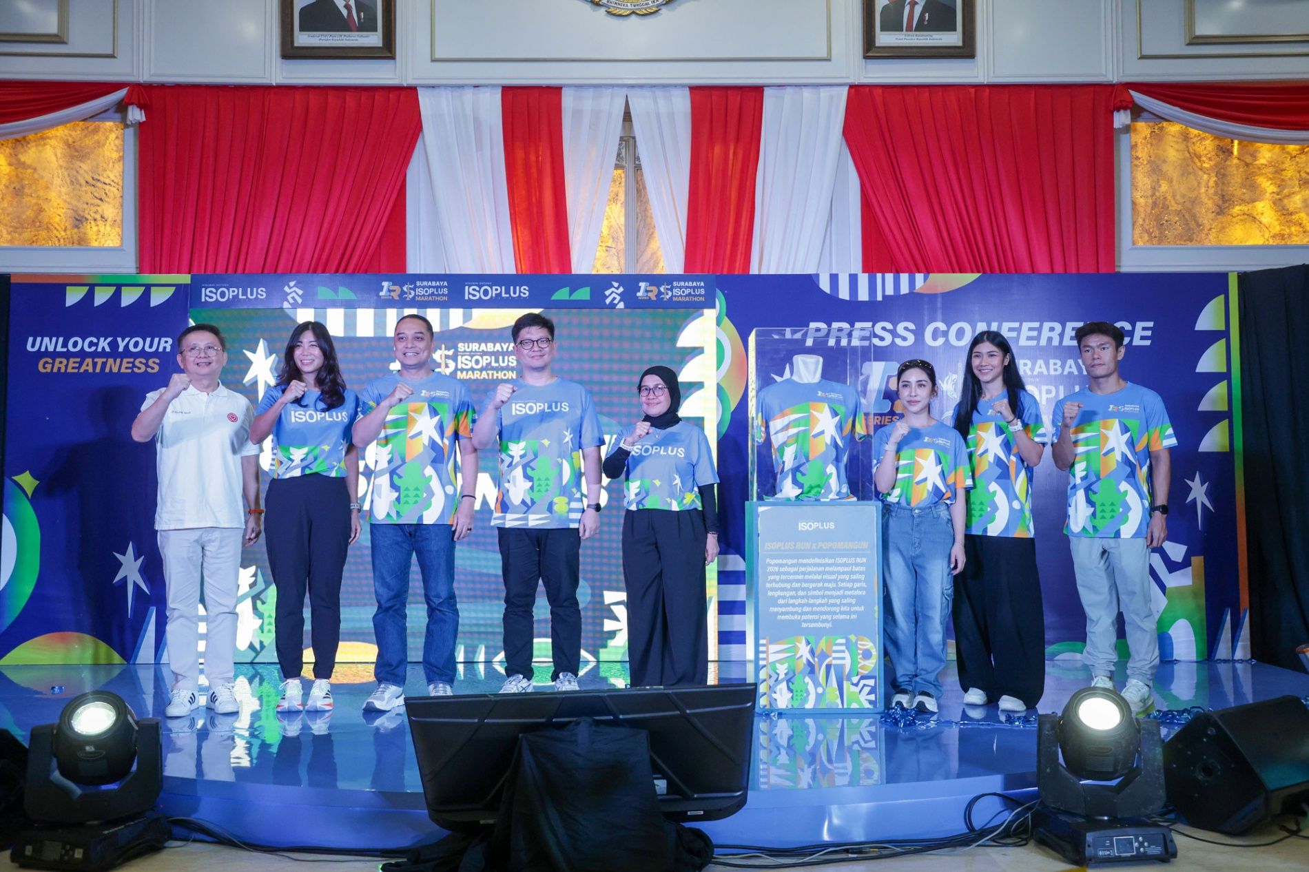 ISOPLUS Marathon 2026 Digeber, Wali Kota Eri Bidik 10 Ribu Pelari Dongkrak Ekonomi Surabaya