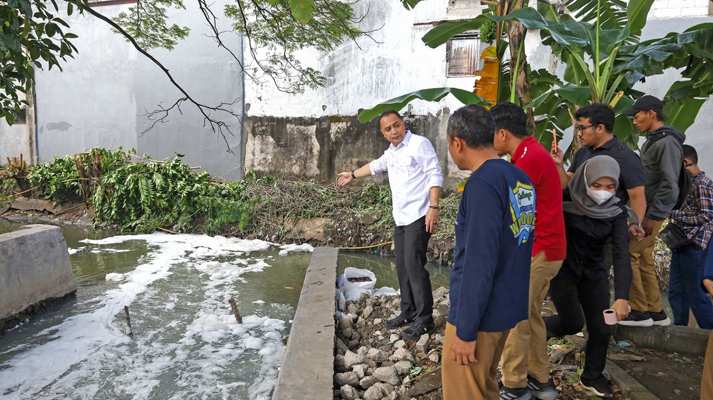 Wali Kota Eri Evaluasi Manajemen Avur Margorejo, Ubah Skema Penanganan Banjir Tiga Kecamatan