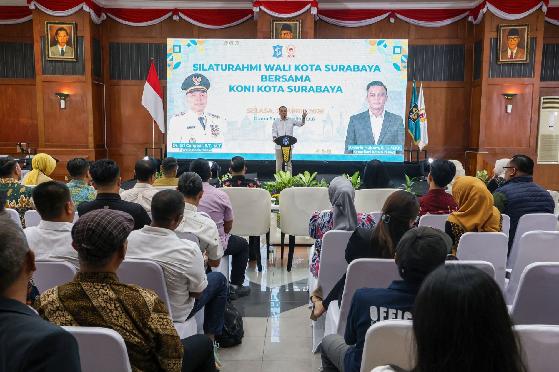 Kota Surabaya Siap Jadi Tuan Rumah Porprov  Jatim 2027, Wali Kota Eri Matangkan Persiapan Atlet Hingga Venue