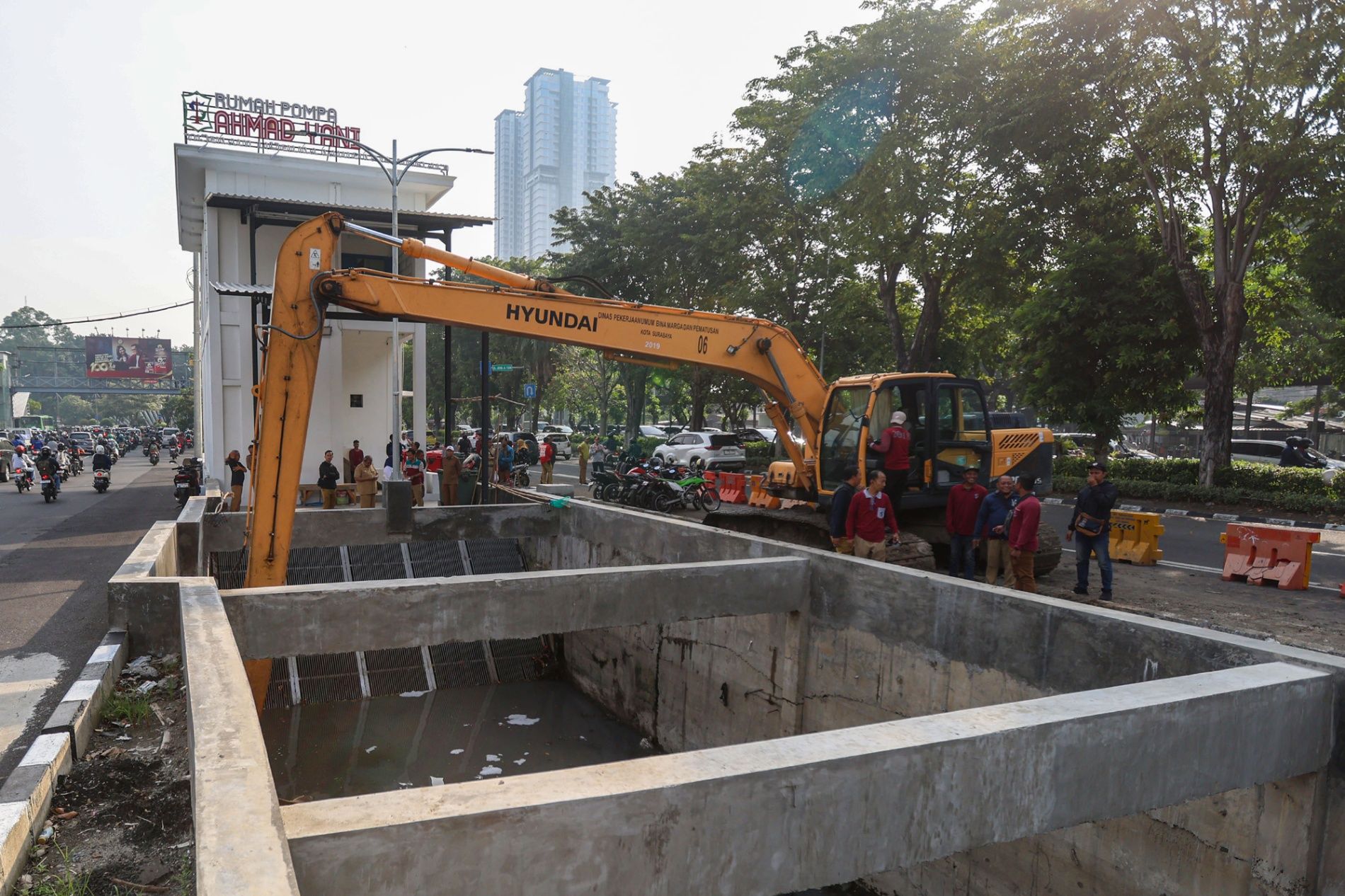 Kendalikan Banjir Wilayah Selatan, Pemkot Surabaya Integrasikan Saluran dan Tata Elevasi Air