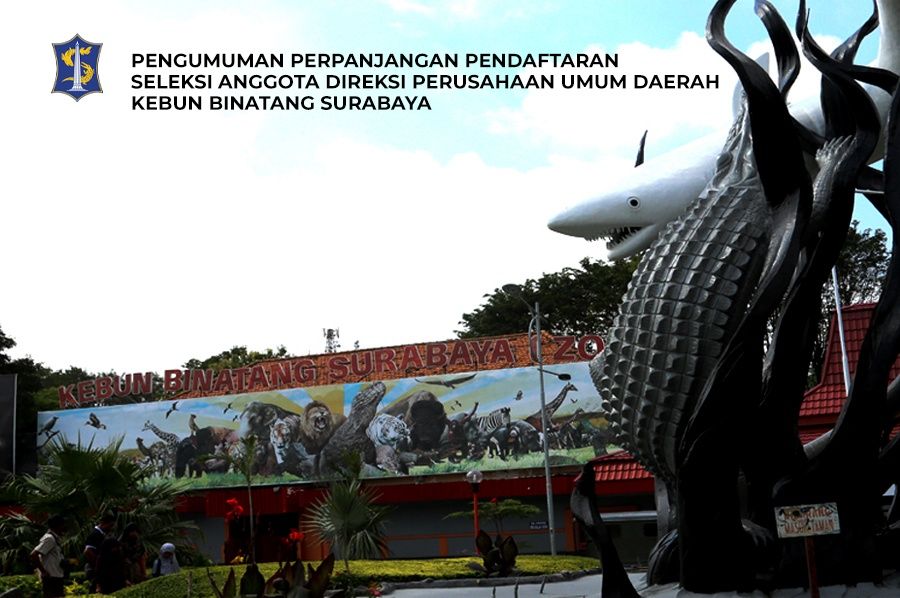 PENGUMUMAN PERPANJANGAN PENDAFTARAN  SELEKSI ANGGOTA DIREKSI PERUSAHAAN UMUM DAERAH KEBUN BINATANG SURABAYA