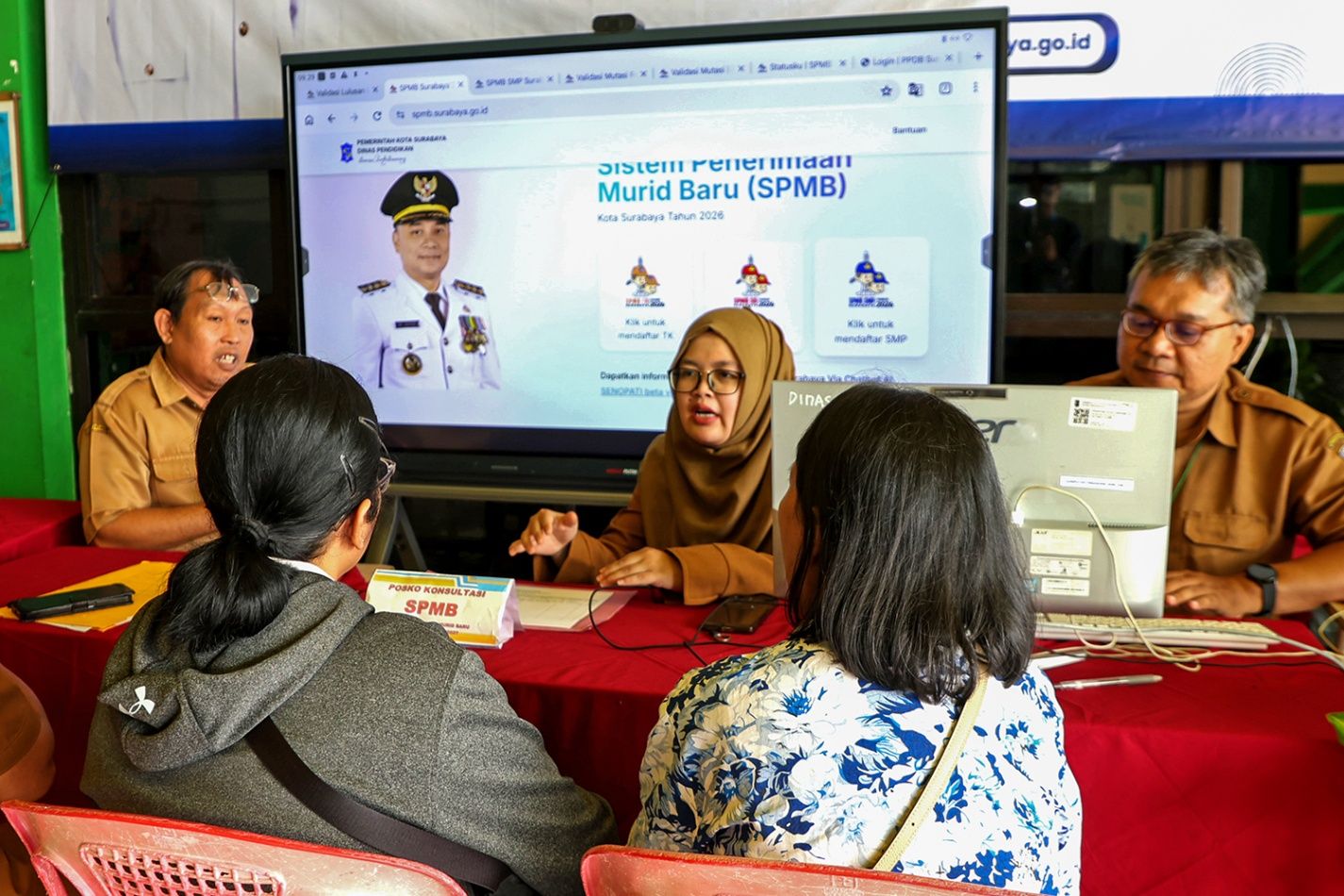 Cegah Manipulasi Alamat di SPMB 2026/2027, Surabaya Perkuat Validasi Domisili lewat Cek In Warga