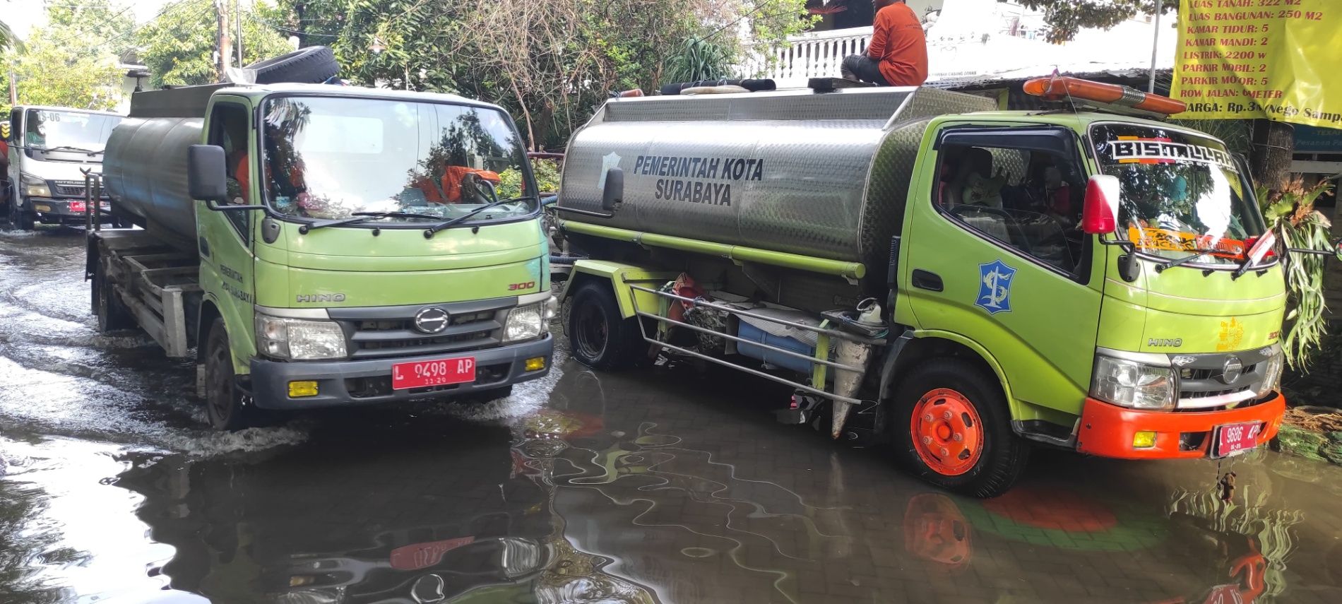 Surabaya Gerak Cepat Tangani Genangan di Tengah Hujan Ekstrem, Pemkot Optimalkan Pompa dan Percepatan Drainase