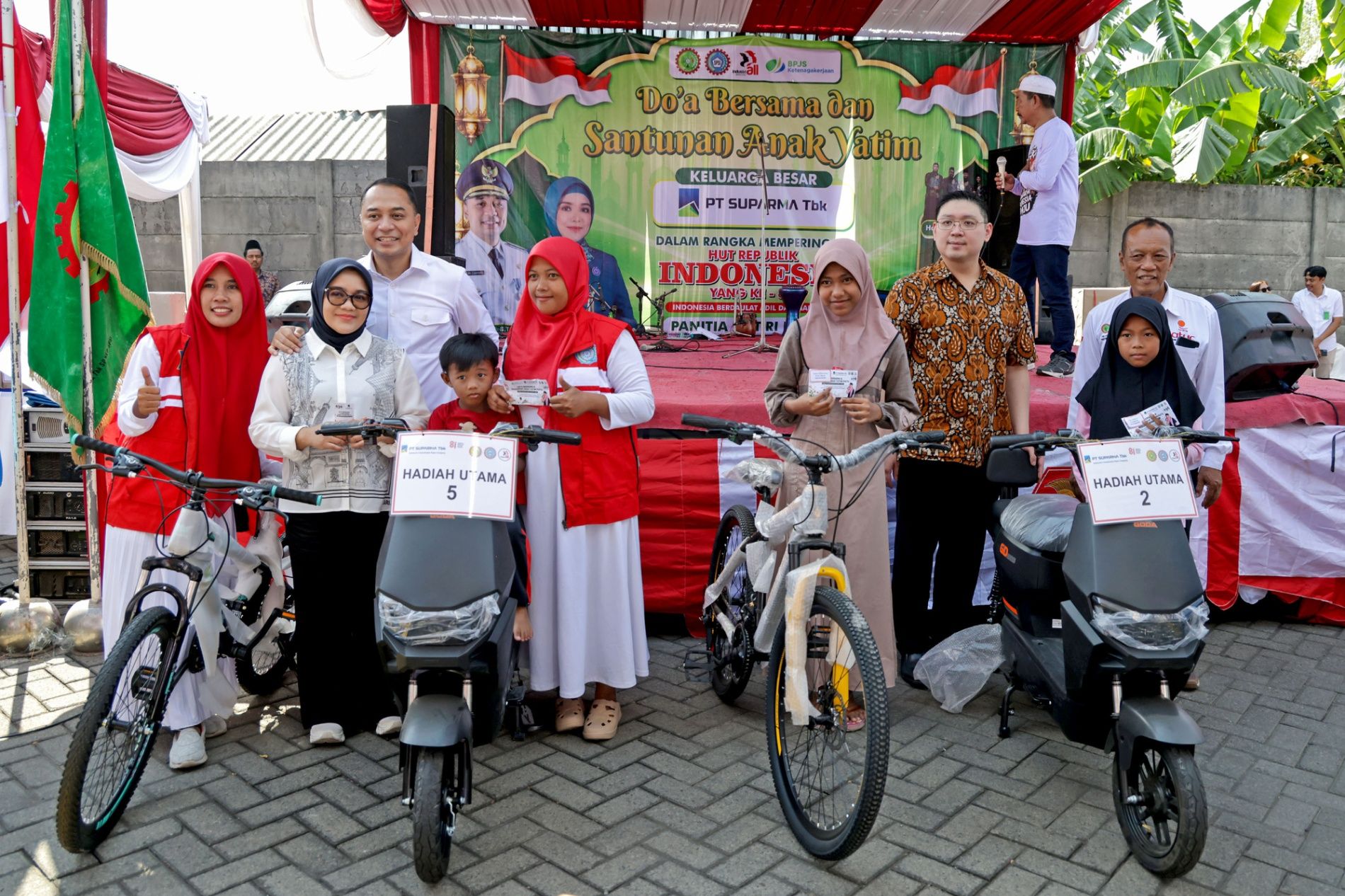 Wali Kota Eri Puji Kepedulian Sosial PT Suparma, Dorong Perusahaan Lain Lakukan Hal Serupa