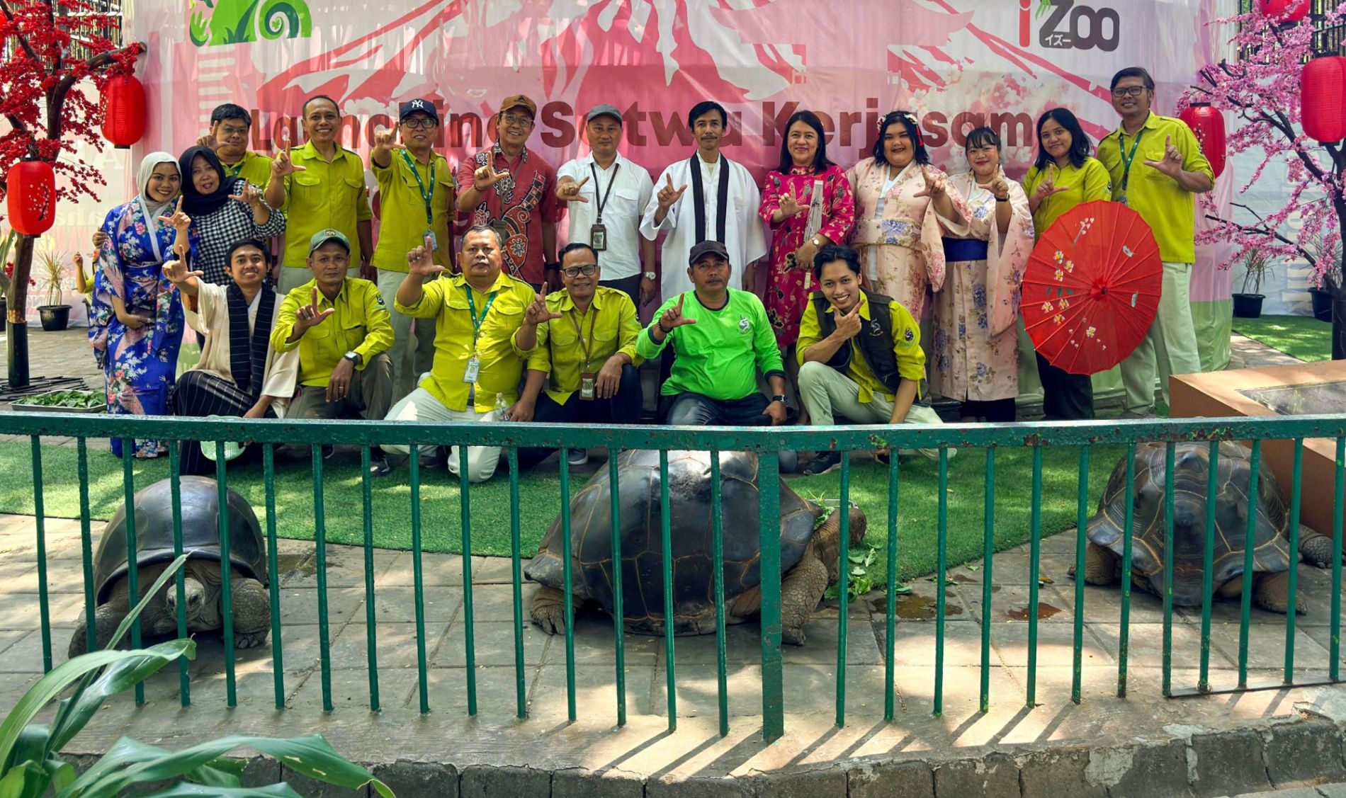 Koleksi Baru KBS, Kura-Kura Aldabra Raksasa Hadir untuk Pertama Kalinya