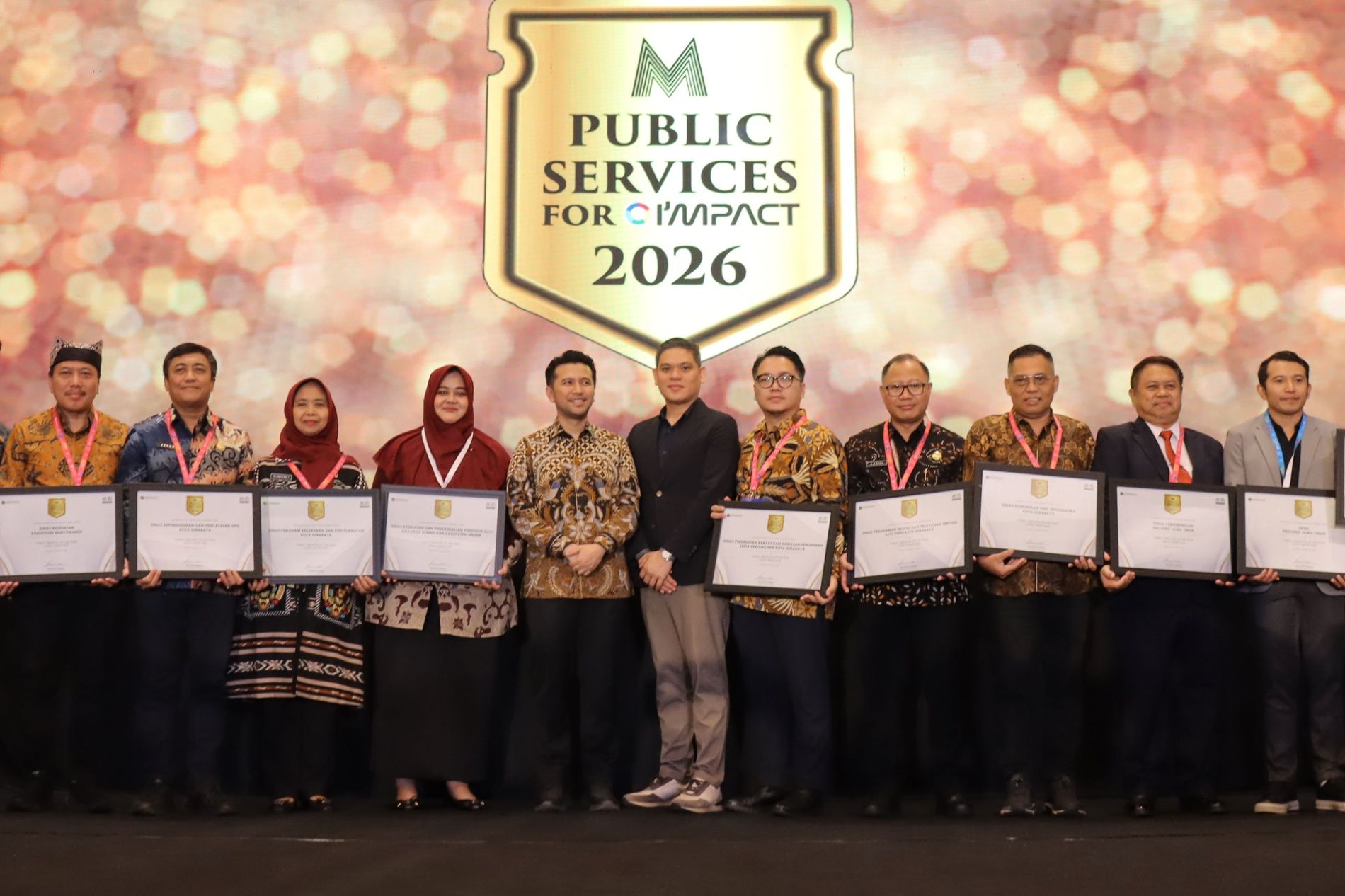 Lima PD Surabaya Raih Public Service for Impact of The Year Jatim 2026, Pelayanan Mulai Diperkuat AI