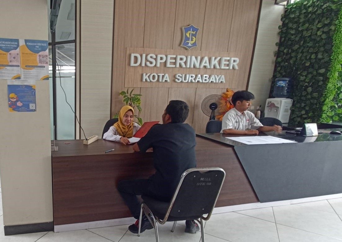 Cari Kerja Lewat P3RT, Disperinaker Surabaya Imbau Warga Tak Jadikan KTP dan Ijazah Agunan