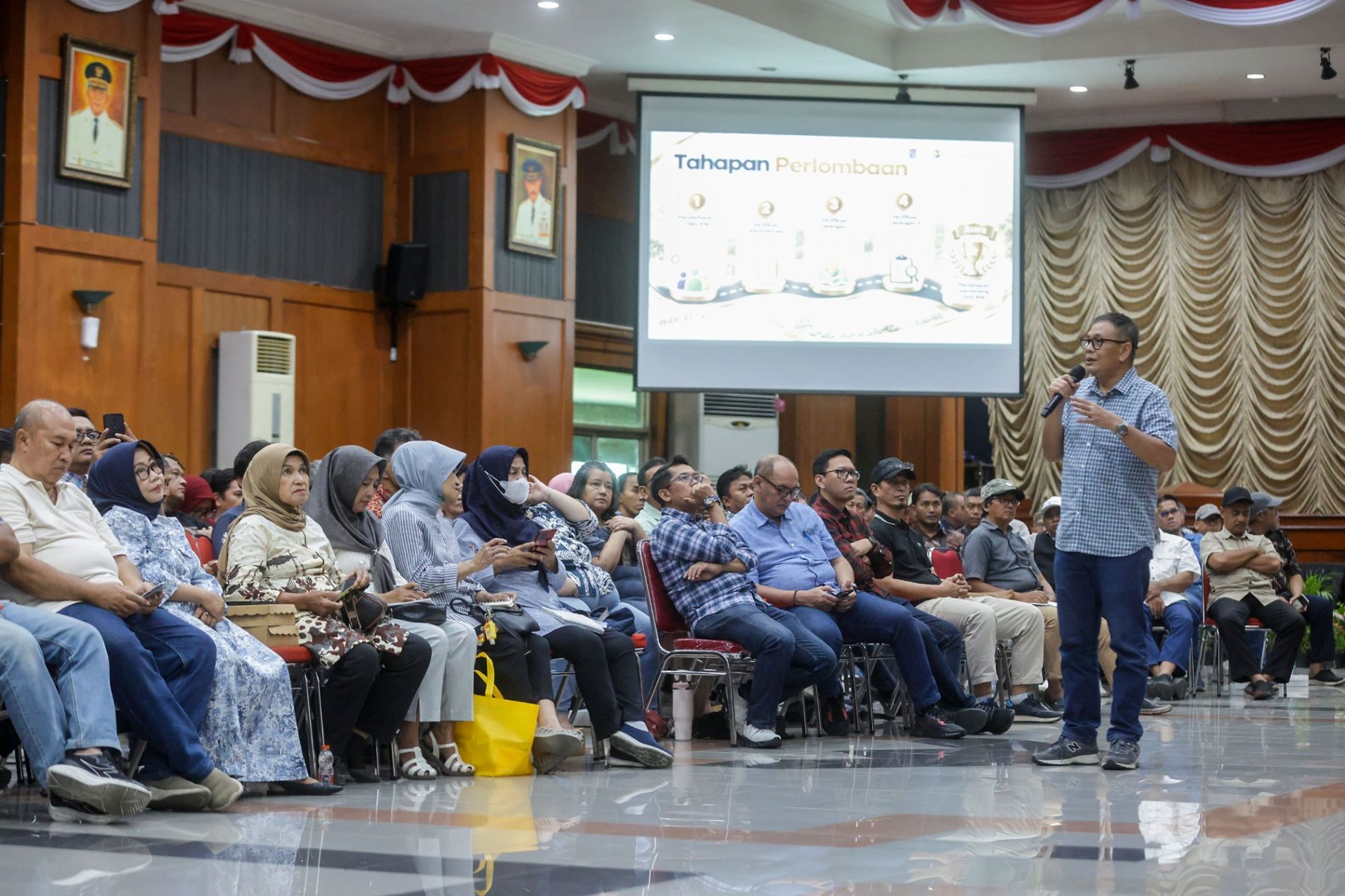 Jelang Lomba Kampung Pancasila 2026, 1.360 RW Surabaya Ikuti Technical Meeting