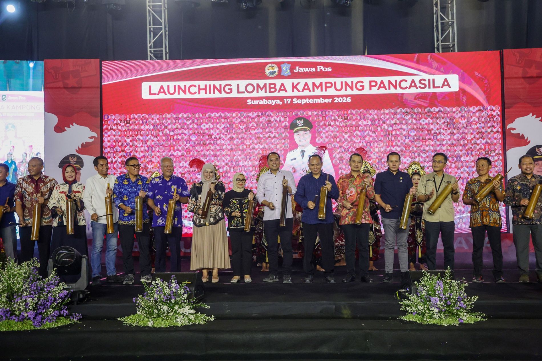 Kembalikan Semangat Gotong Royong, Pemkot Surabaya Resmi Luncurkan Lomba Kampung Pancasila 2026