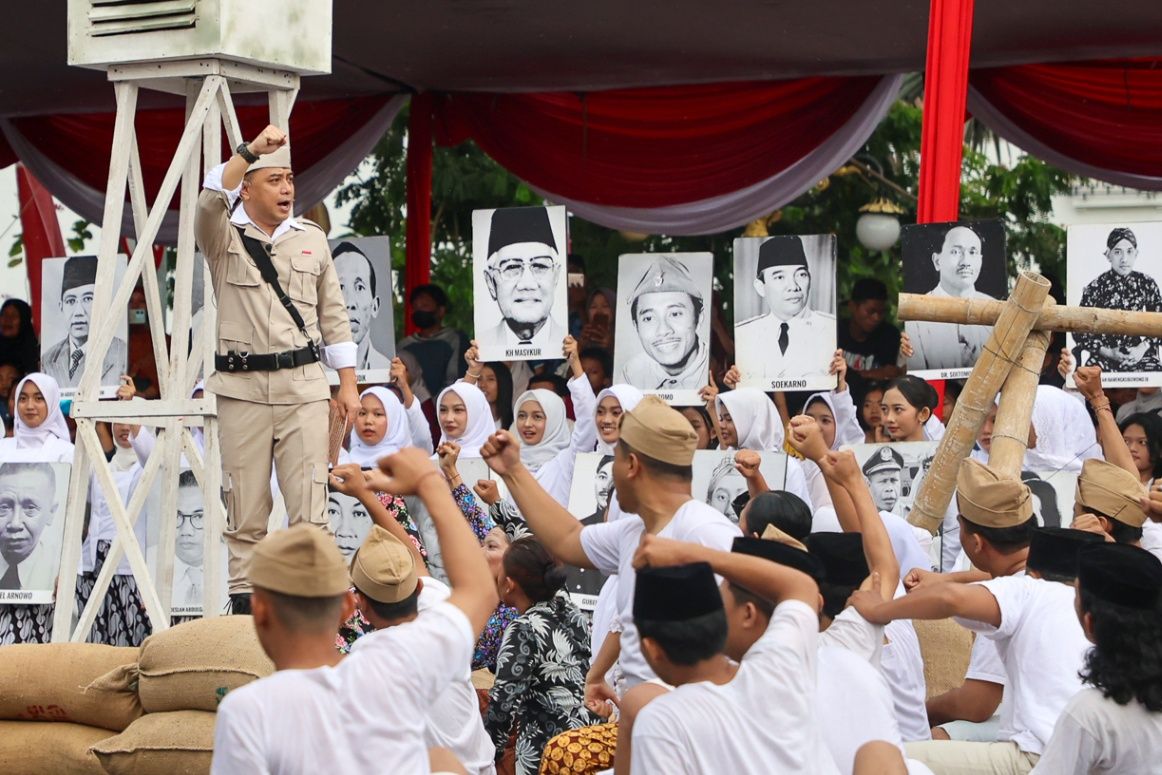 Surabaya Juang 2026 Libatkan 2.150 Peserta, Pemkot Ajak Warga Saksikan Aksi Teatrikal Perjuangan Arek-Arek Suroboyo