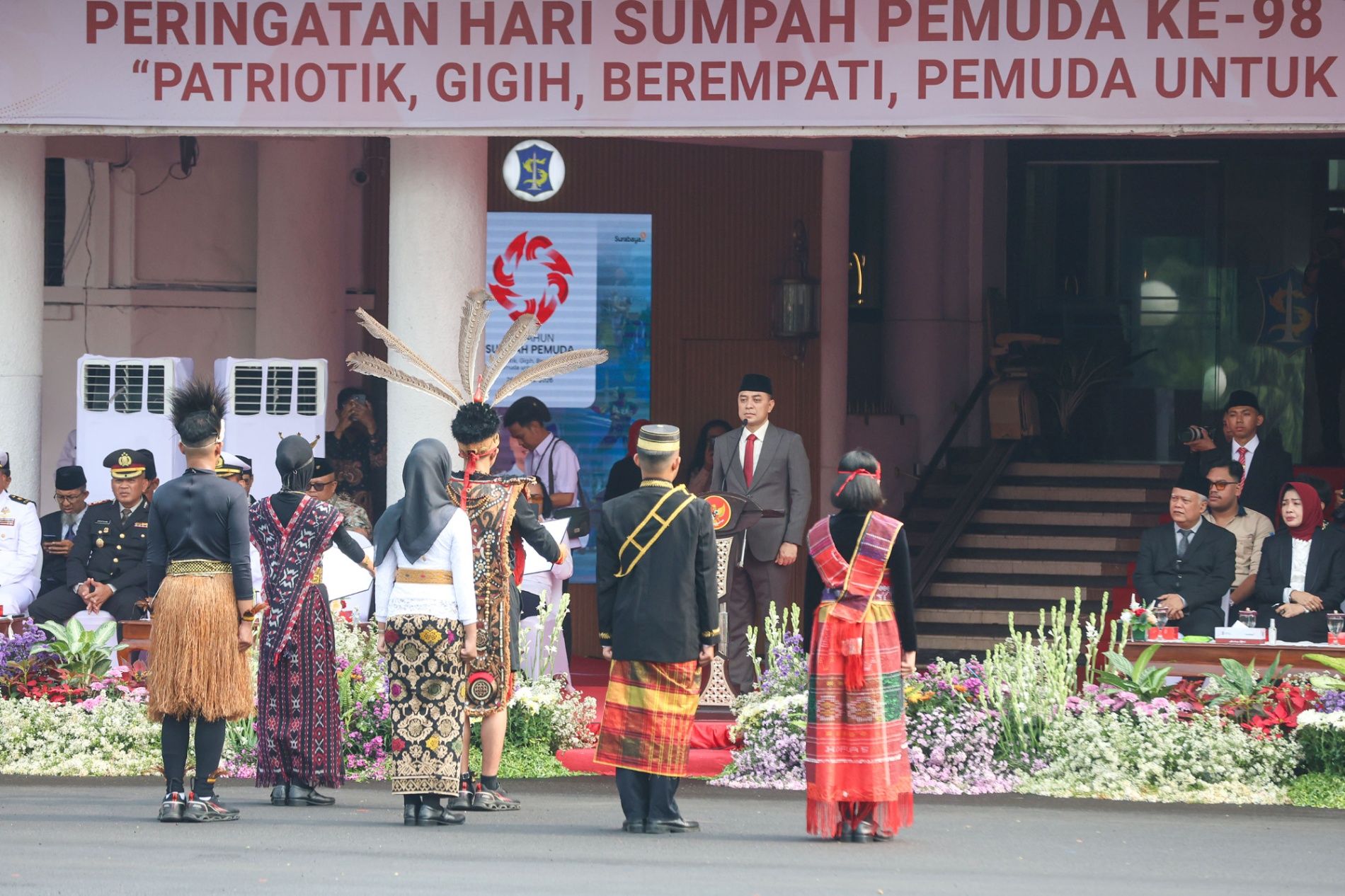 Sumpah Pemuda ke-98, Wali Kota Eri Perkuat Kampung Pancasila dan Dukung Peran Anak Muda Lewat Modal Usaha Gen Z