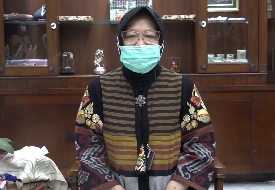 Berkaca dari Peristiwa Unjuk Rasa, Wali Kota Risma Ajak Warga Jaga Properti dan Anak-anak Surabaya