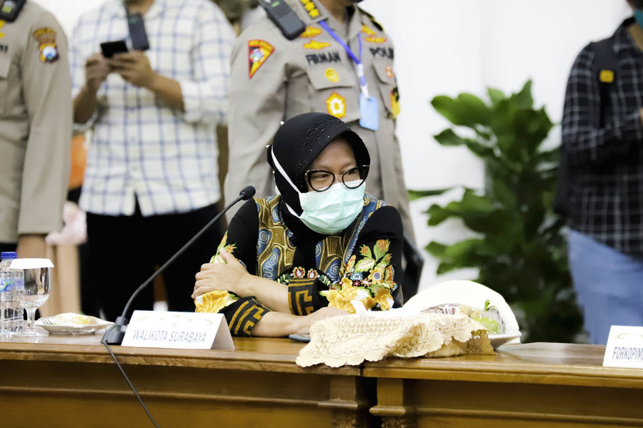 Wali Kota Risma “Manut” Keputusan Gubernur Soal PSBB