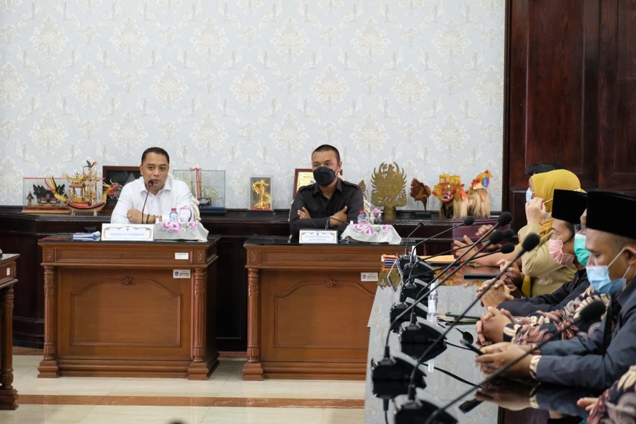 Wali Kota Surabaya Lepas Calon Kafilah MTQ Kota Surabaya
