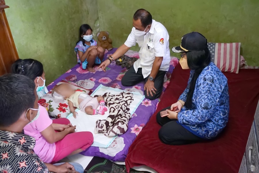 Pemkot Surabaya Respon Cepat Tangani Bayi Elora Penderita Hidrosefalus