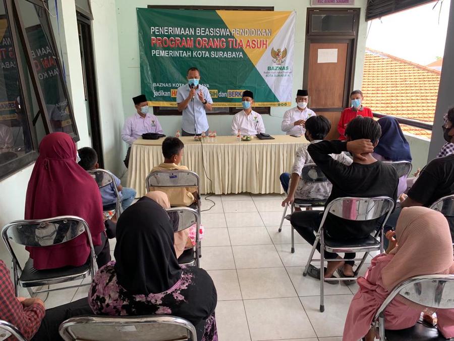 Baznas Surabaya Kuatkan Kelembagaan hingga Tasarufkan Zakat untuk Anak Asuh