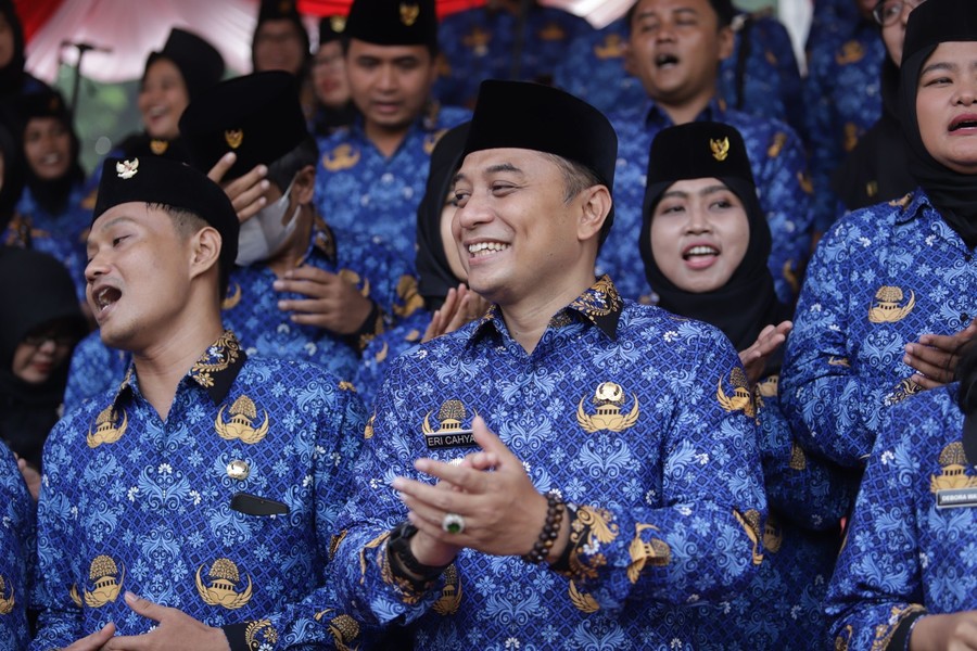 HUT ke - 51 KORPRI, Wali Kota Eri Cahyadi Minta ASN Lakukan Kerja Cepat Utamakan Masyarakat