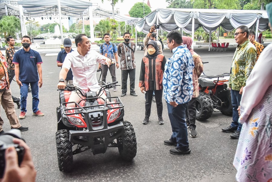 Dapat Bantuan 5 Unit ATV dari Sampoerna, Pemkot Surabaya Sulap Mangrove Gunung Anyar Jadi Tempat Wisata dan Edukasi