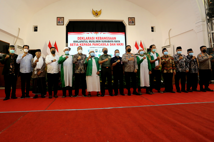 Seusai Ikrar Setia ke Pancasila dan NKRI, Pemkot Surabaya Siapkan Pendampingan Warga Khilafatul Muslimin