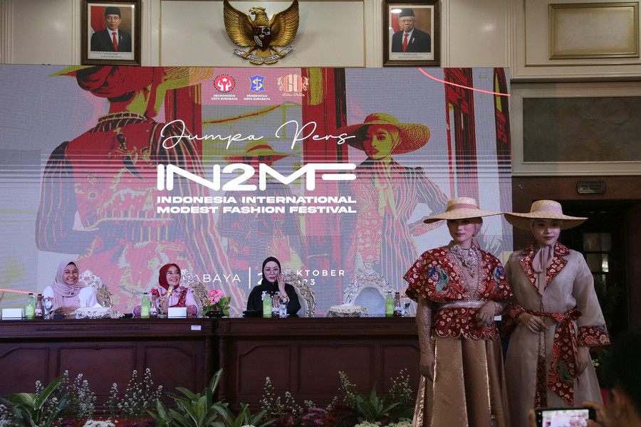 Enam Batik Surabaya Go Internasional, Ramaikan IN2MF 2023 di Jakarta