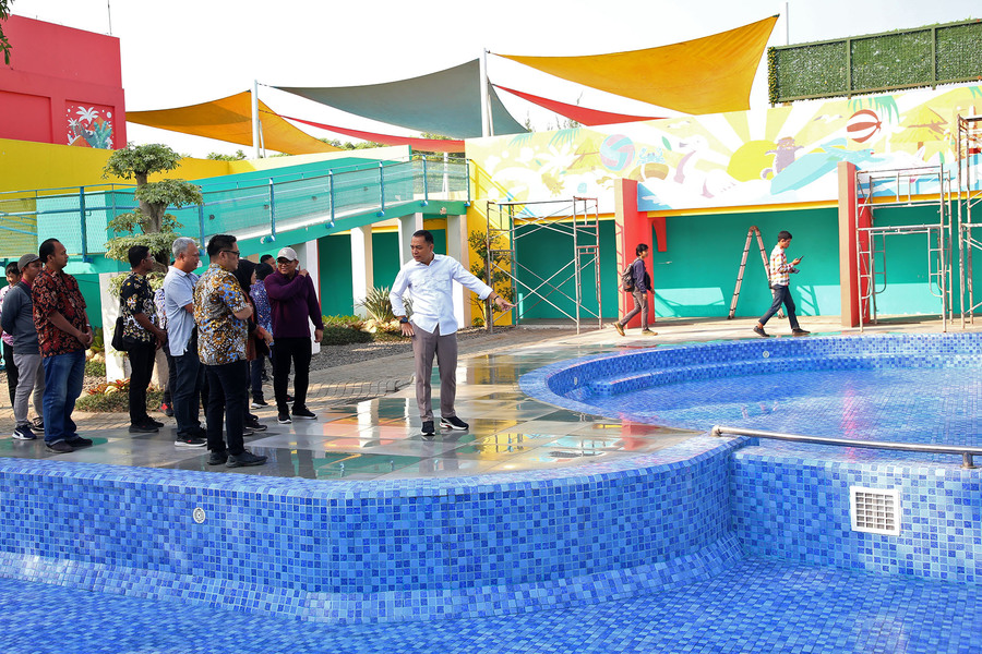 Pemkot Surabaya Resmikan Kolam Renang dan Wisata Bozem Jambangan Juni 2024